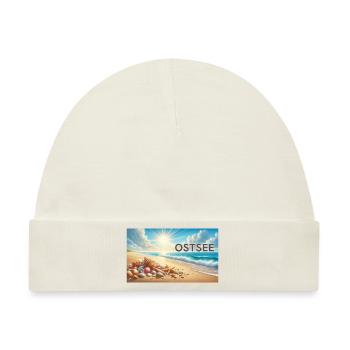 Ostsee - Baby Premium Organic Mütze - Naturweiß - Vorne