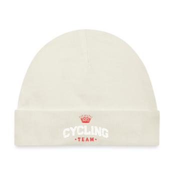 Cycling Team - Baby Premium Organic Mütze - Naturweiß - Vorne
