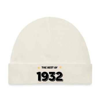 Das Beste von 1932 - Baby Premium Organic Mütze - Naturweiß - Vorne
