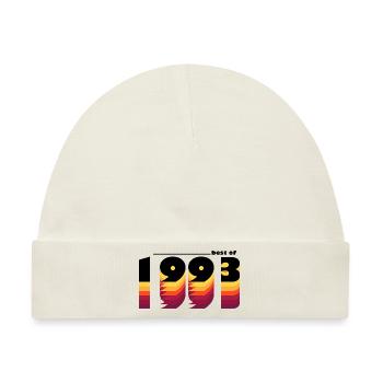 Vintage Bold Tribute to 1993 - Feiern Sie den 32. - Baby Premium Organic Mütze - Naturweiß - Vorne