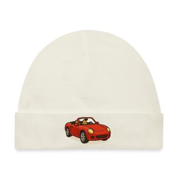 Auto Cabrio - Baby Premium Organic Mütze - Naturweiß - Vorne