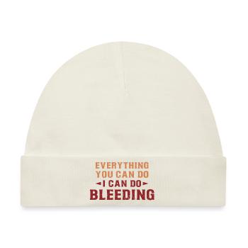 Feminismus Spruch Geschenk Vintage Emanzipation - Baby Premium Organic Mütze - Naturweiß - Vorne