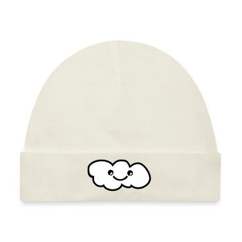 wolke smile - Baby Premium Organic Mütze - Naturweiß - Vorne