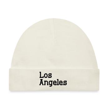 Los Angeles - Baby Premium Organic Mütze - Naturweiß - Vorne