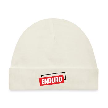 Enduro - Baby Premium Organic Mütze - Naturweiß - Vorne