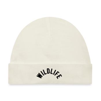 Wildlife - Baby Premium Organic Mütze - Naturweiß - Vorne