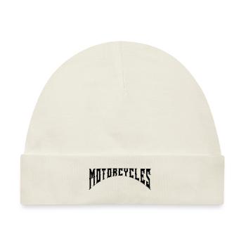 Motorcycles - Baby Premium Organic Mütze - Naturweiß - Vorne