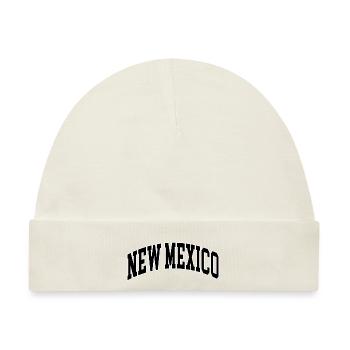 new mexico - Baby Premium Organic Mütze - Naturweiß - Vorne
