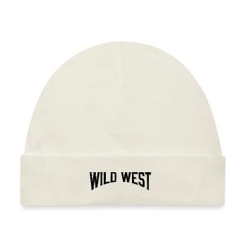Wild West - Baby Premium Organic Mütze - Naturweiß - Vorne