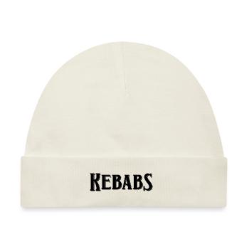 Kebabs - Baby Premium Organic Mütze - Naturweiß - Vorne