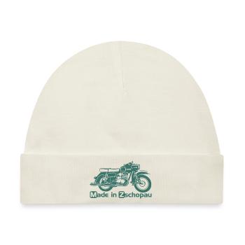 MZ ES 250 Trophy - Baby Premium Organic Mütze - Naturweiß - Vorne