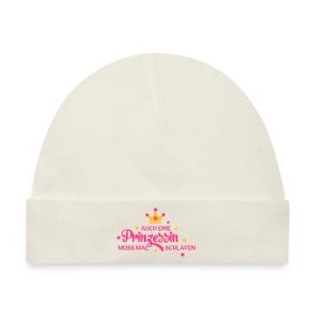 schlafen - Baby Premium Organic Mütze - Naturweiß - Vorne
