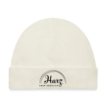 Harz aber herzlich - Baby Premium Organic Mütze - Naturweiß - Vorne