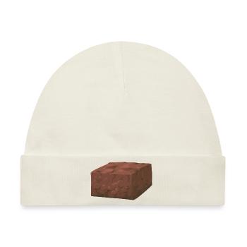 Brownie - Baby Premium Organic Mütze - Naturweiß - Vorne