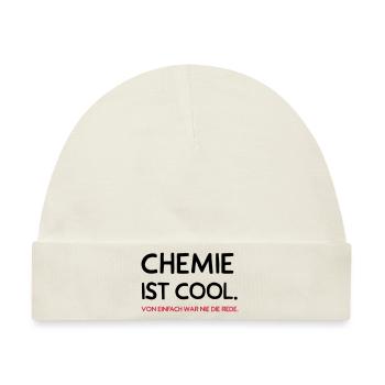 Chemie ist cool - Baby Premium Organic Mütze - Naturweiß - Vorne