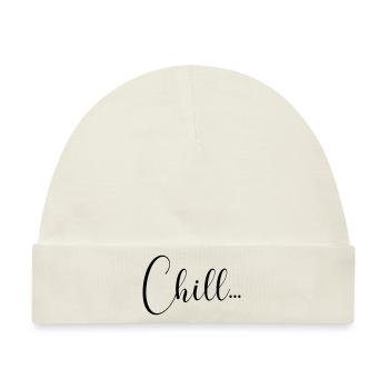 CHILL - Baby Premium Organic Mütze - Naturweiß - Vorne