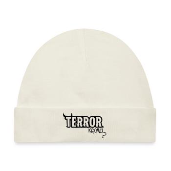Terror Krümel - Baby Premium Organic Mütze - Naturweiß - Vorne