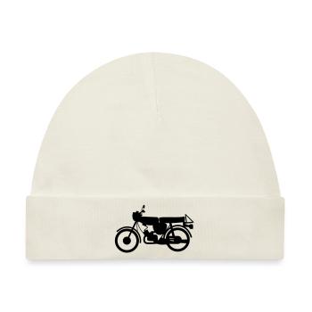 Moped - Baby Premium Organic Mütze - Naturweiß - Vorne