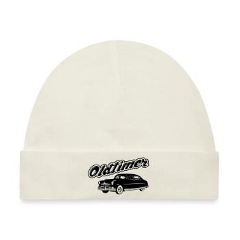 Oldtimer - Baby Premium Organic Mütze - Naturweiß - Vorne