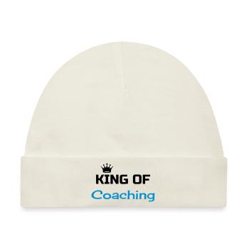 Coach / Coaching / Trainer / Sport - Baby Premium Organic Mütze - Naturweiß - Vorne