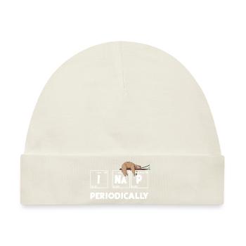 I Nap Periodically - Baby Premium Organic Mütze - Naturweiß - Vorne