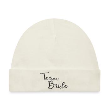 Team Bride - Baby Premium Organic Mütze - Naturweiß - Vorne