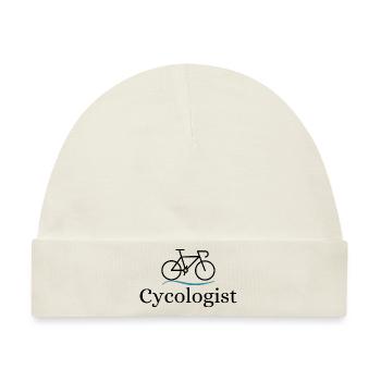 Radfahrer Cycologist - Baby Premium Organic Mütze - Naturweiß - Vorne