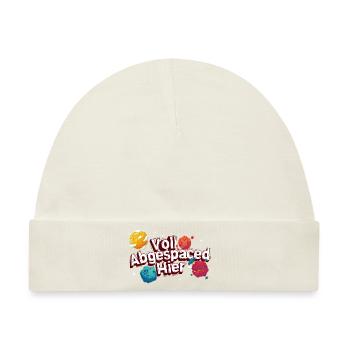Voll Abgespaced Hier - Baby Premium Organic Mütze - Naturweiß - Vorne