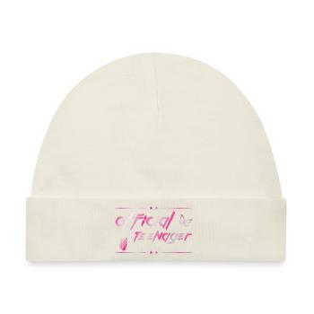 official teenager - Geburtstags Design für teens - Baby Premium Organic Mütze - Naturweiß - Vorne