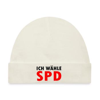 Spd - Baby Premium Organic Mütze - Naturweiß - Vorne