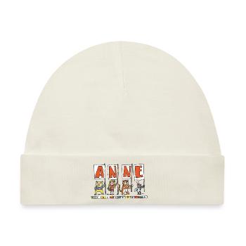 Anne - Baby Premium Organic Mütze - Naturweiß - Vorne
