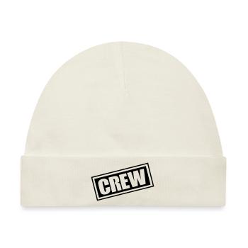 Crew - Baby Premium Organic Mütze - Naturweiß - Vorne