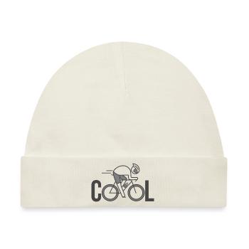 cool bike radfahrer bike bikes bikes cool - Baby Premium Organic Mütze - Naturweiß - Vorne