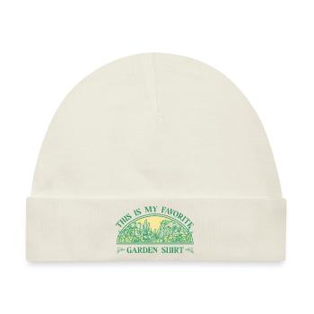 Garten Obstgarten Geschenk Gärtner Hobbygärtner - Baby Premium Organic Mütze - Naturweiß - Vorne