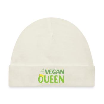 Veganism Vegetable Veggies - Baby Premium Organic Mütze - Naturweiß - Vorne