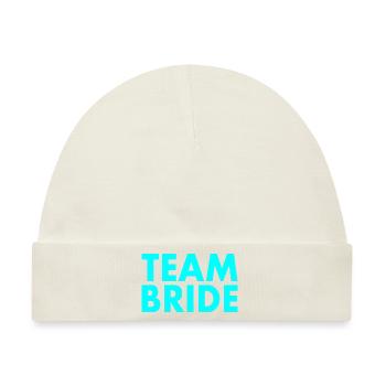 Team bride - Baby Premium Organic Mütze - Naturweiß - Vorne