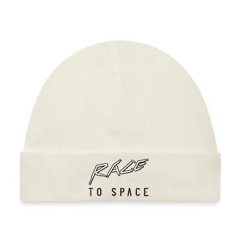 Race to space - Baby Premium Organic Mütze - Naturweiß - Vorne