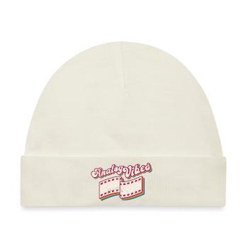 Retro Photographer Vintage Analog Vibes - Baby Premium Organic Mütze - Naturweiß - Vorne