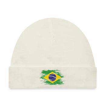 Brasilien used - Baby Premium Organic Mütze - Naturweiß - Vorne