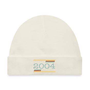 Jahrgang 2004, Klassisch, Original - Baby Premium Organic Mütze - Naturweiß - Vorne