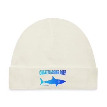 Great Barrier Reef - Baby Premium Organic Mütze - Naturweiß - Vorne