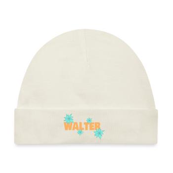 Edelweiß Berg Bergsteigen Walter - Baby Premium Organic Mütze - Naturweiß - Vorne