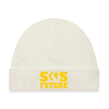 Sos future - Baby Premium Organic Mütze - Naturweiß - Vorne