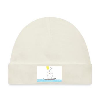 LIEBE (Sterntaler) - Baby Premium Organic Mütze - Naturweiß - Vorne