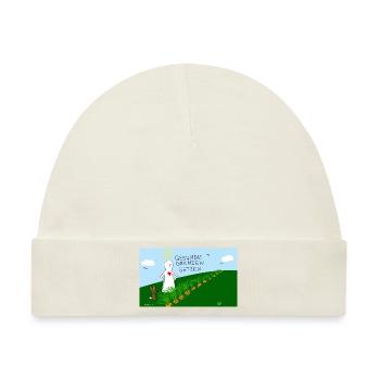 Gesunde Grenzen setzen. - Baby Premium Organic Mütze - Naturweiß - Vorne
