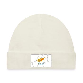Zypern als Zypern - Baby Premium Organic Mütze - Naturweiß - Vorne