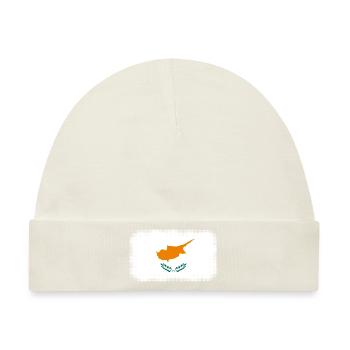 Zypern Zypern - Baby Premium Organic Mütze - Naturweiß - Vorne