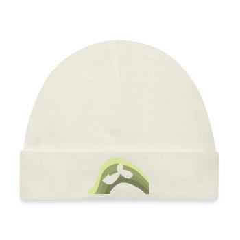 Armdrücken Muskeln - Baby Premium Organic Mütze - Naturweiß - Vorne