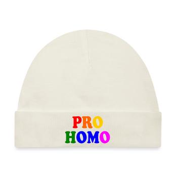 Pro homo - Baby Premium Organic Mütze - Naturweiß - Vorne