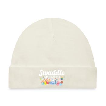 Swaddle Specialist Postpartum Labor And Delivery - Baby Premium Organic Mütze - Naturweiß - Vorne